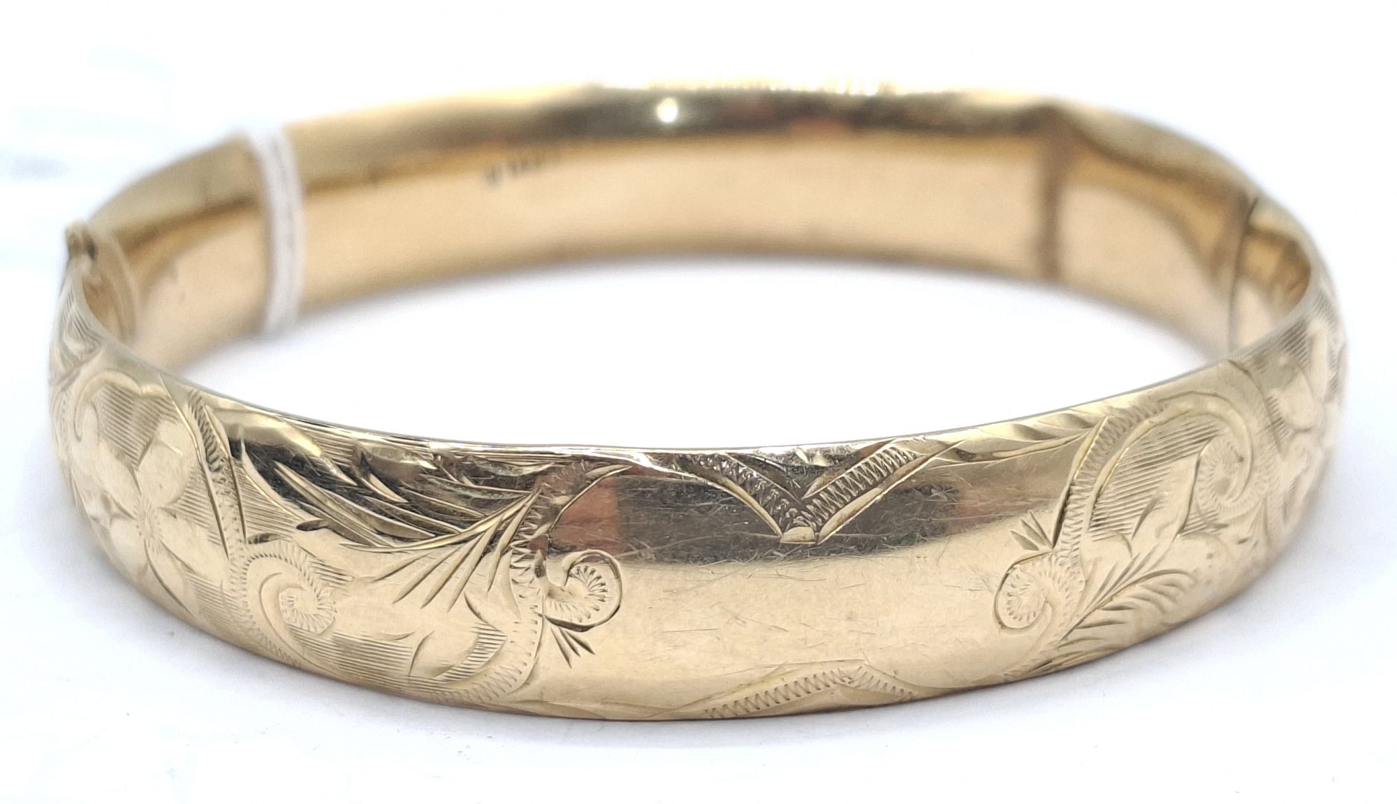 1092 · 14CT GOLD BANGLE