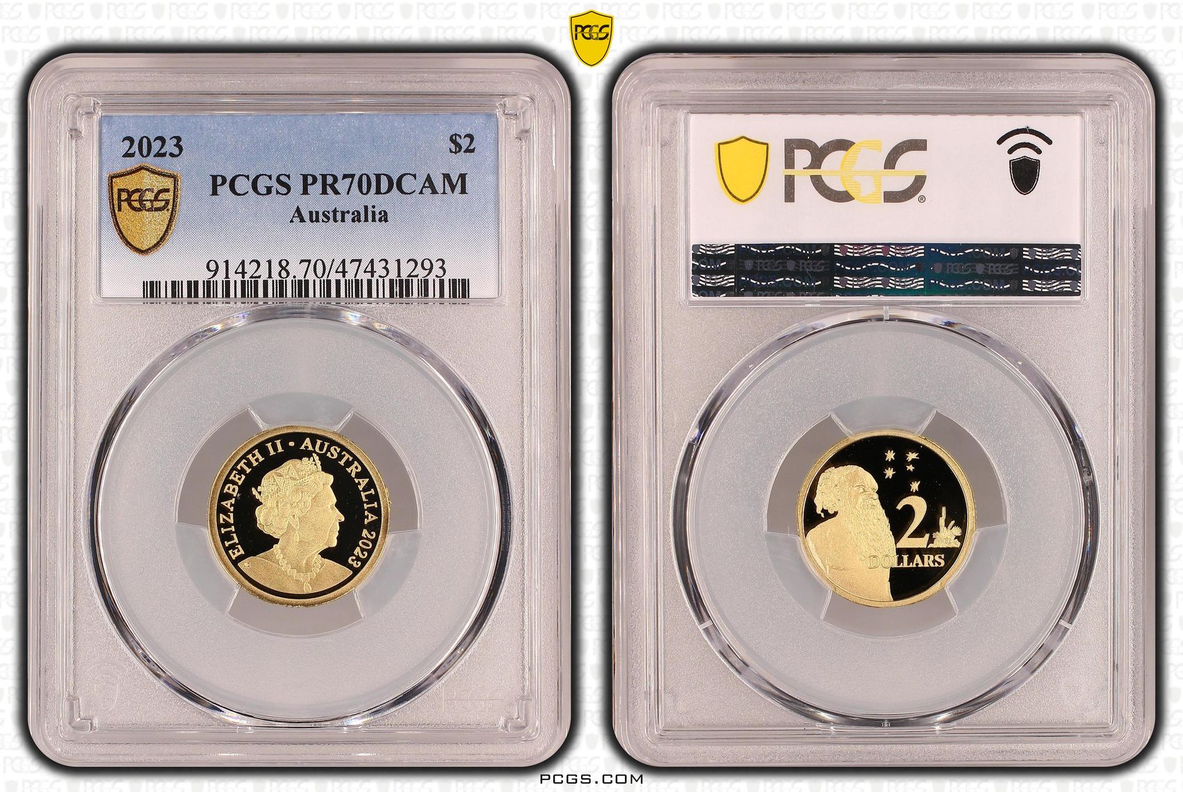Two Dollar, 2023, PCGS PR70DCAM