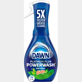 DAWN POWERWASH GAIN ORIGINAL DISH SPRAY, DISH SOAP STARTER KIT, 16 FL OZ, REFILL ONLY