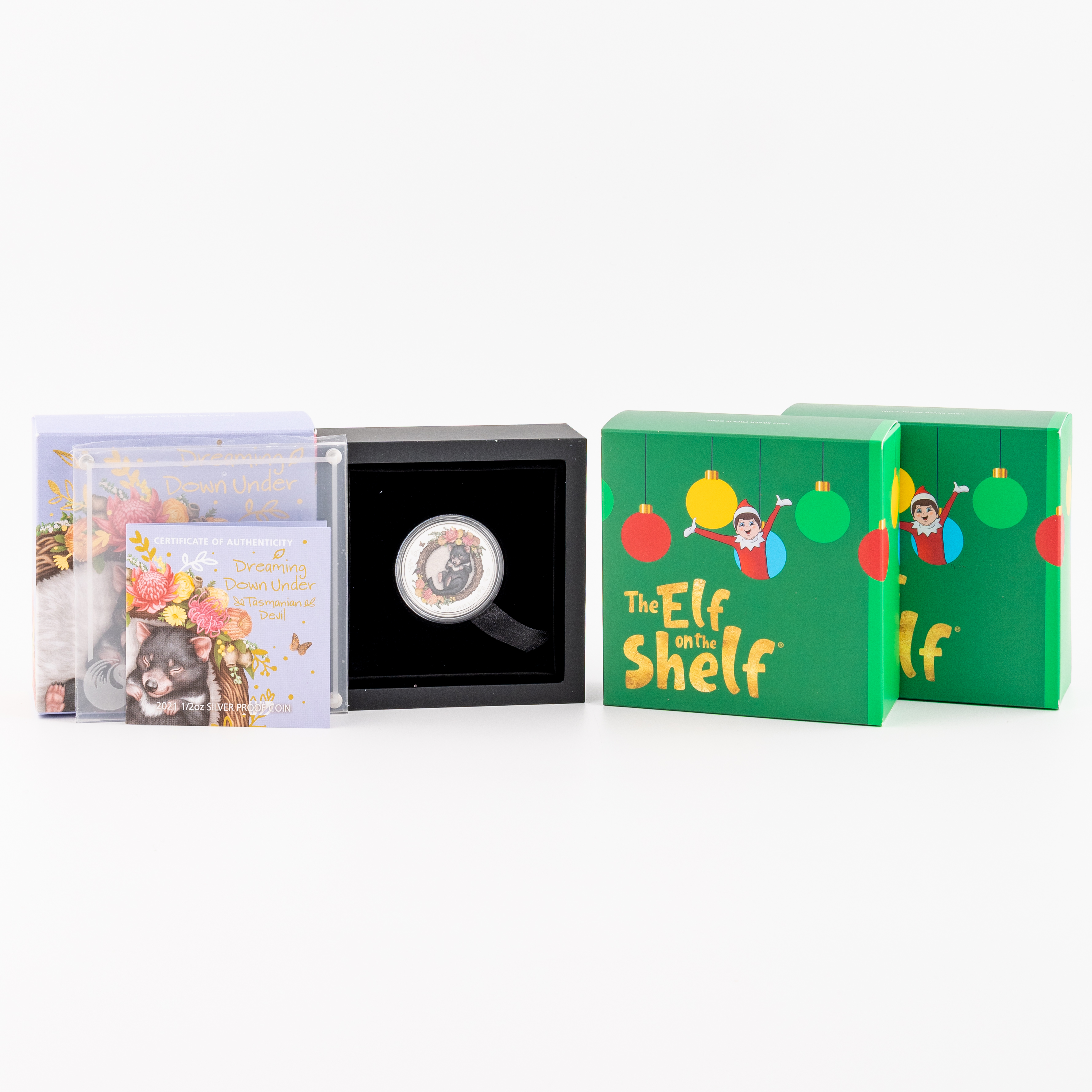 216 · Elizabeth II, Perth Mint - Dreaming Down Under & The Elf on the Shelf, Fifty Cents, 2021 - 2022,  FDC