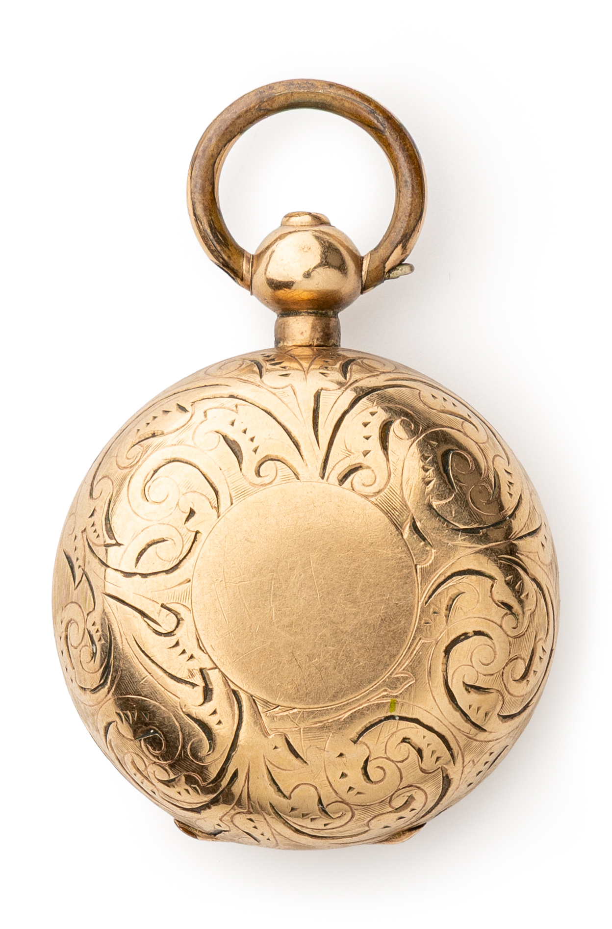 Dennison 9ct Gold Plate Sovereign Case, Fine