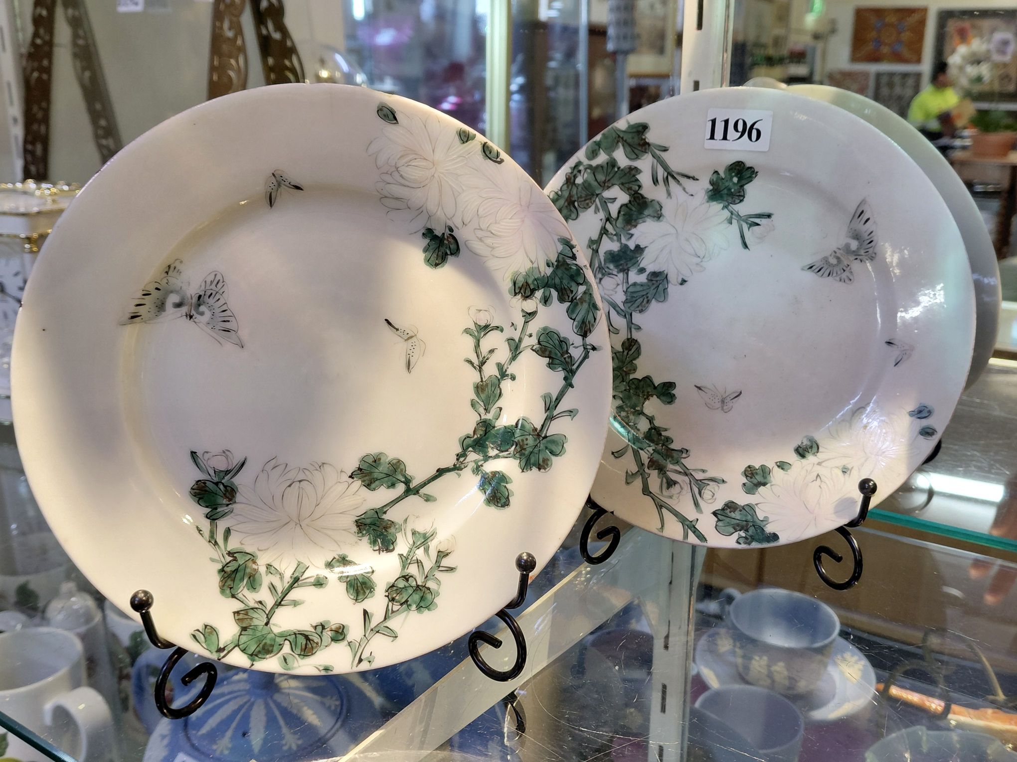 A Pair Of Antique Chinese Plates