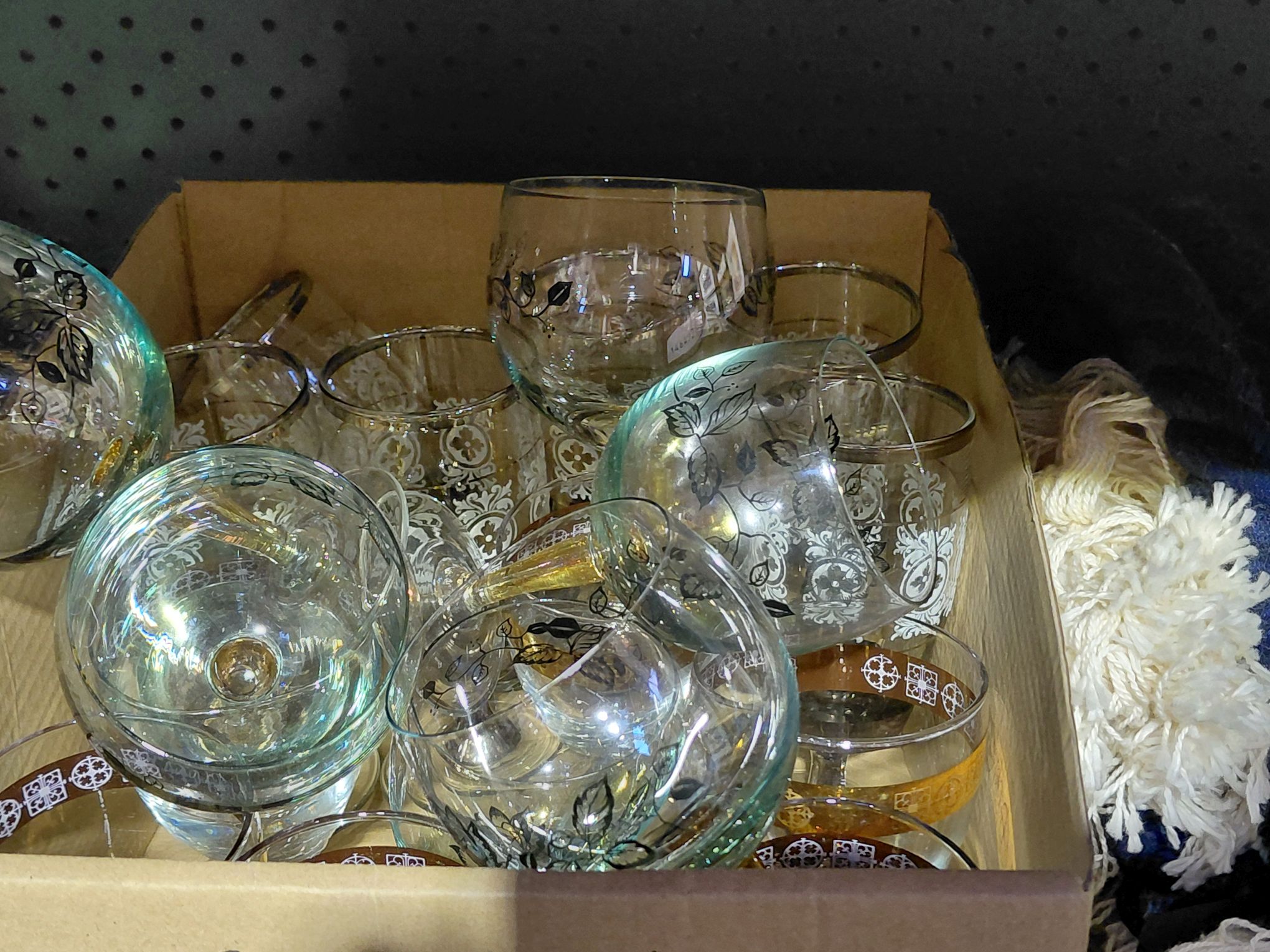 Retro Glass Drink Sets