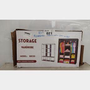 SONGMICS PORTABLE FABRIC WARDROBE CLOTHES CLOSET -