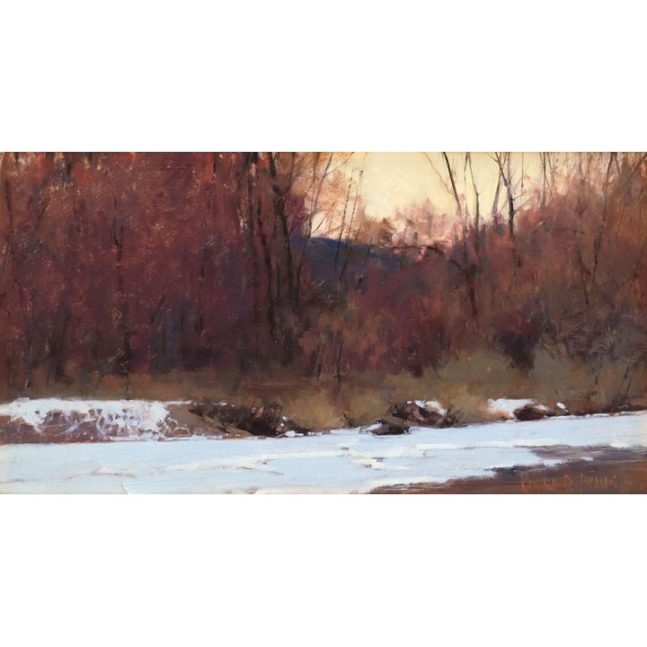 Richard D. Thomas  (1939-2019) The Edge of Winter