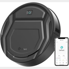 LEFANT ROBOT VACUUM CLEANER, 6 CLEANING MODES, WI-FI CONNECTED, SMARTSENSE TECHNOLOGY MULTI-SURFACE CLEANING, SELF-CHARGING ROBOTI