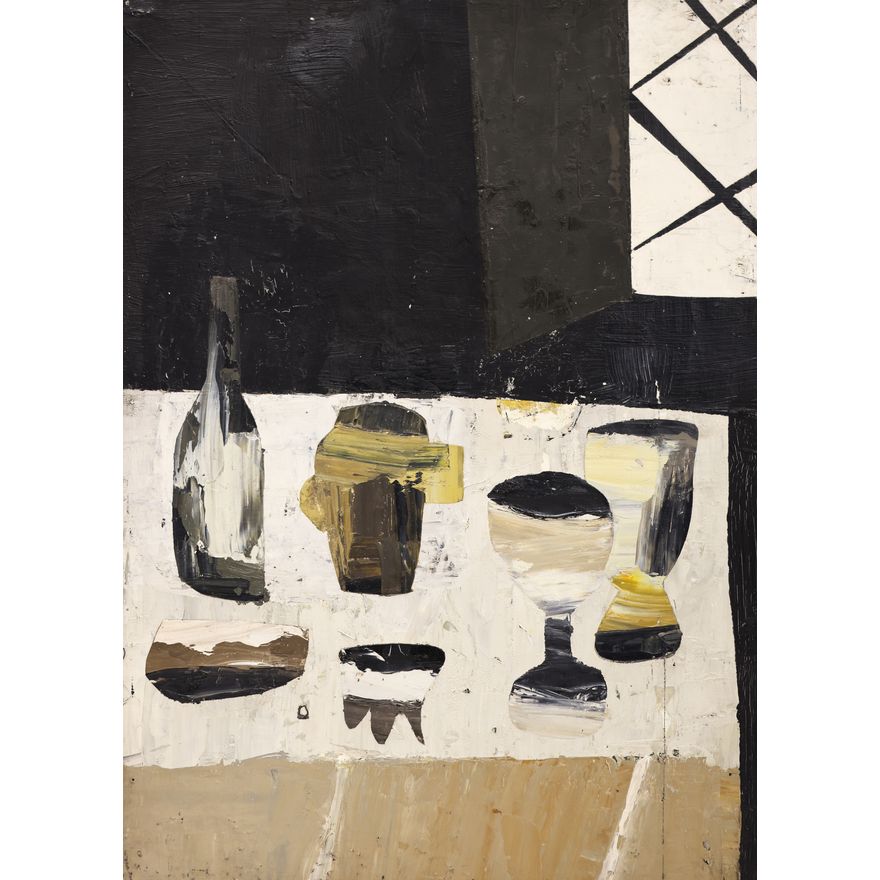 Whiting Tennis ''Continental'' (Still Life) 1997 Oil