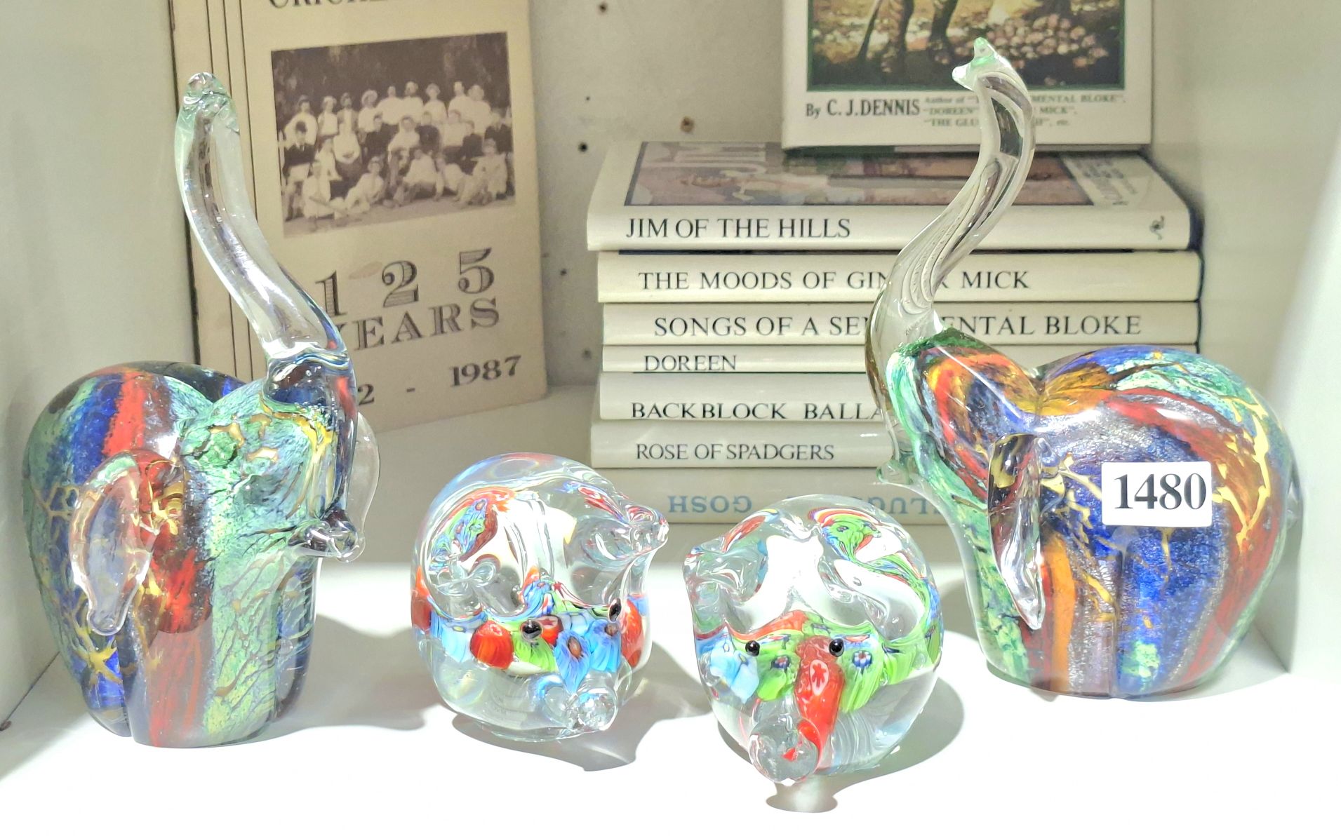 ART GLASS PAPERWEIGHTS
