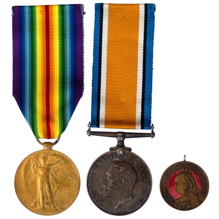 Great Britain, Great War Pair, 1914/18, EF