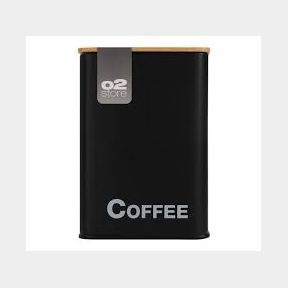 O2 Store Coffee Cannister - Black - 6001926084390 -51728/550 B2 (S1)
