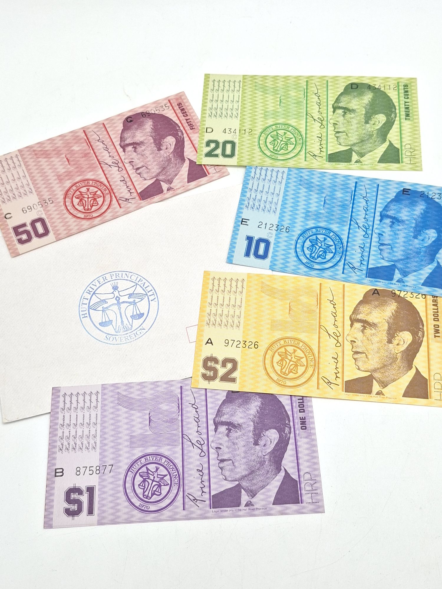 Hutt River Western Australian Notes