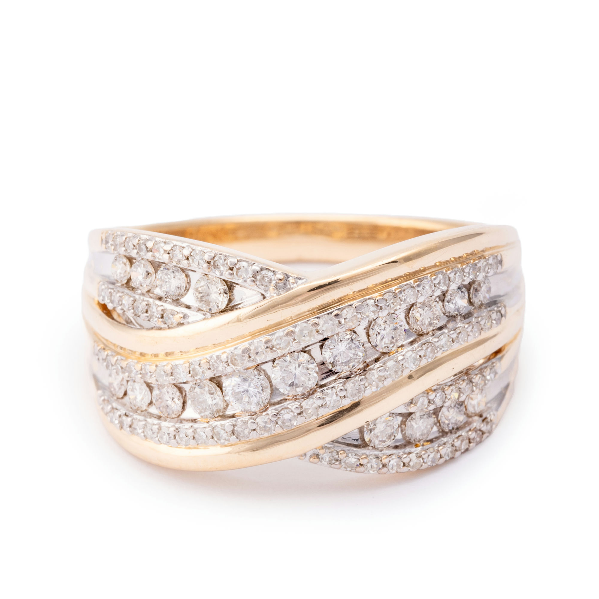1.00 Carat Diamond Ring 10ct Gold,