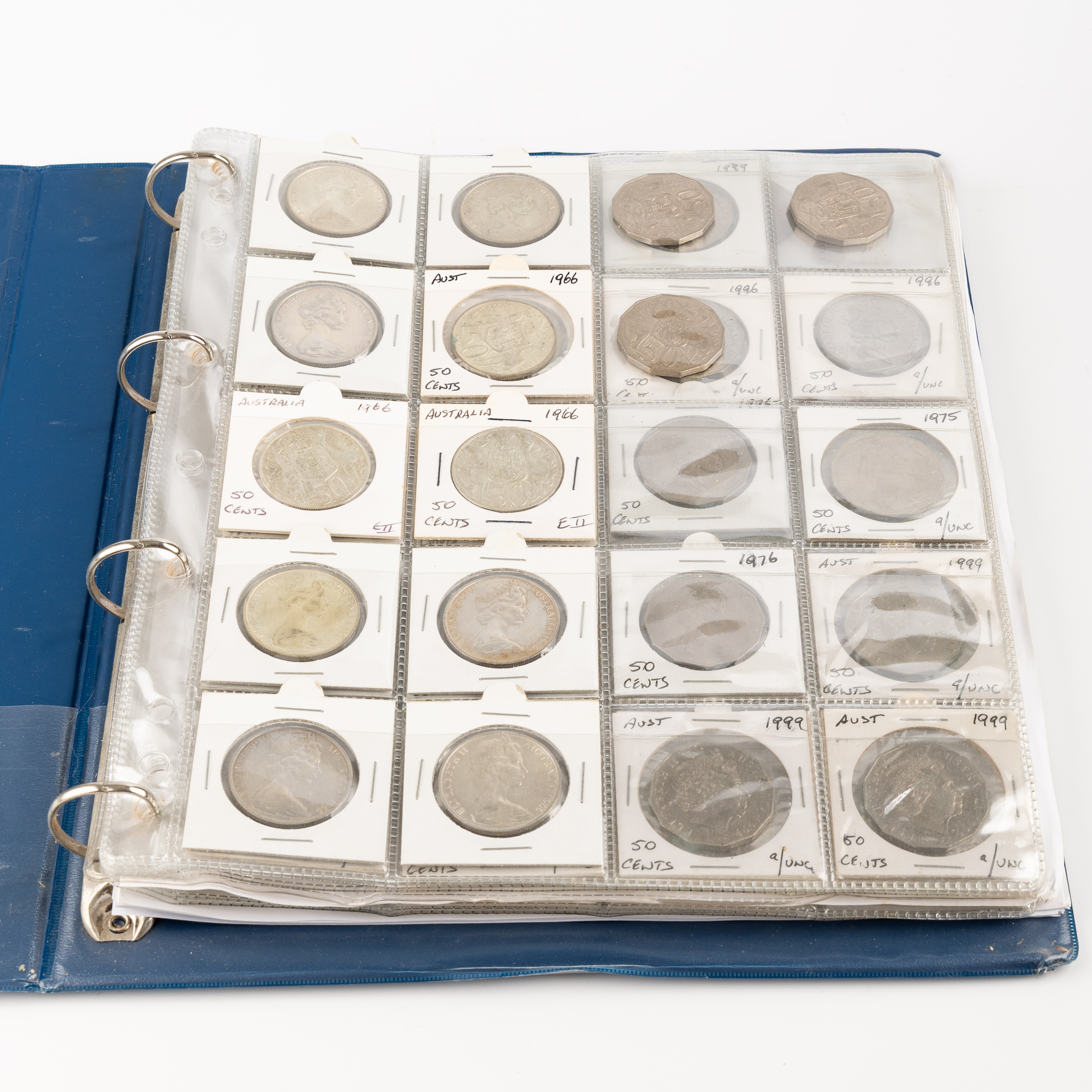 446 · Elizabeth II, Fifty Cents, 1966 - 2019, F - UNC