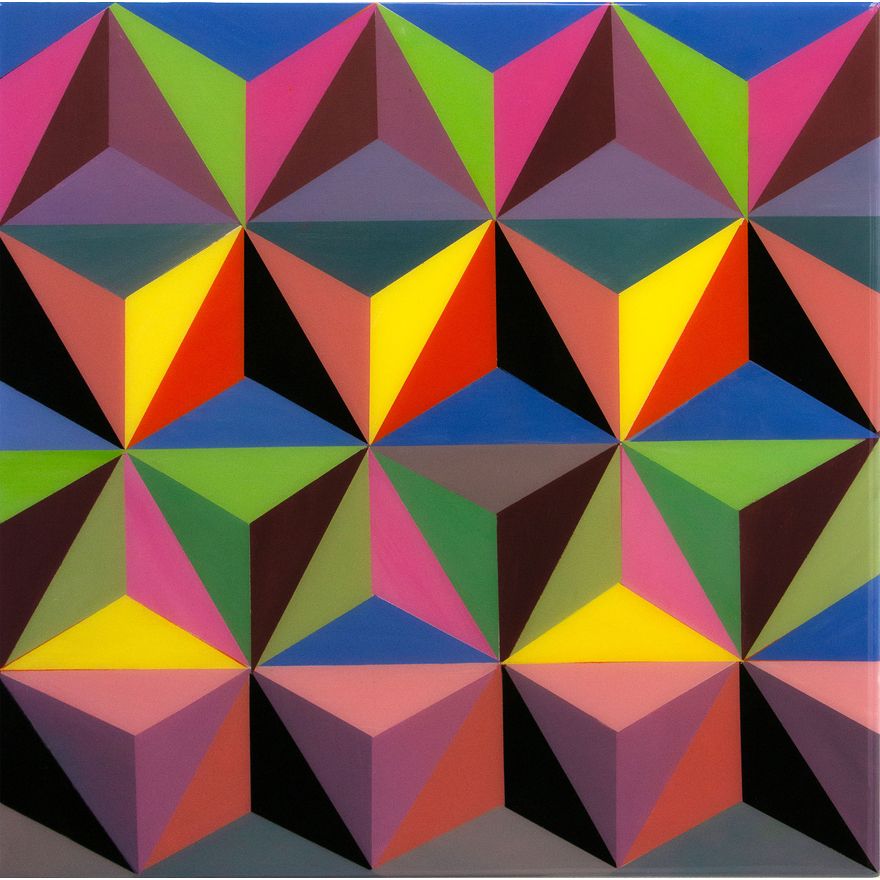 Anne Riethmaier 'Geometric Muse Series No.2'