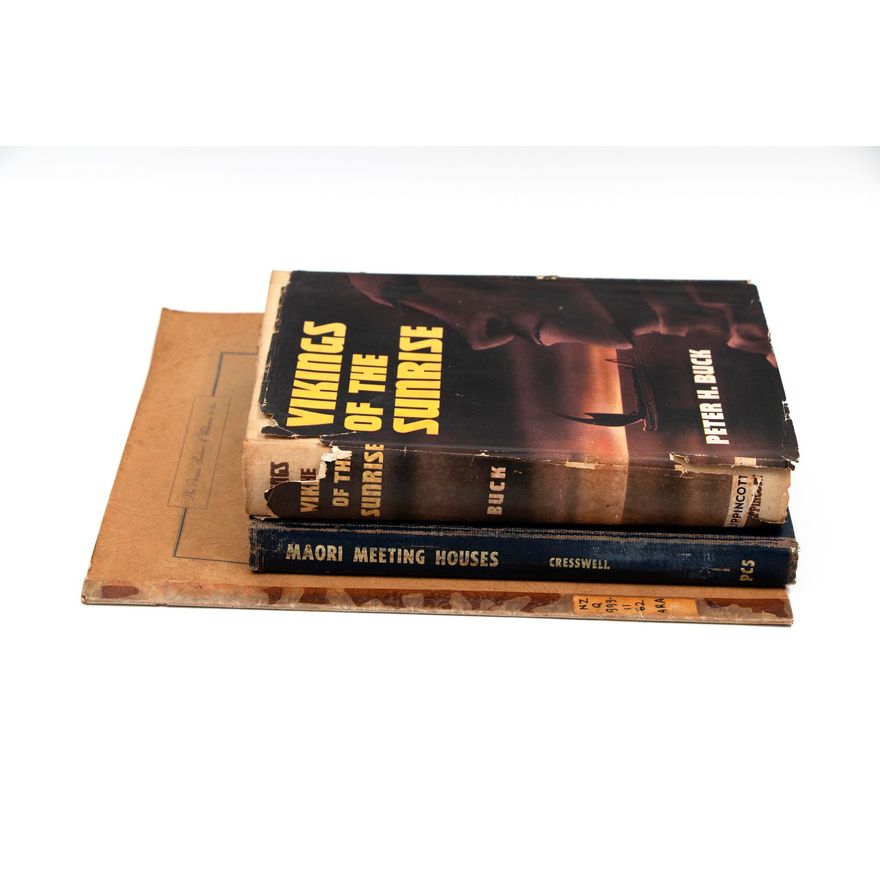 CRESSWELL, JOHN C.M [3 titles], Māori Meeting Houses of the North Island