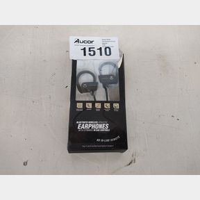 VOLKANO RACE SERIES BLUETOOTH SPORT EARPHONES - BLACK- FAULTY
