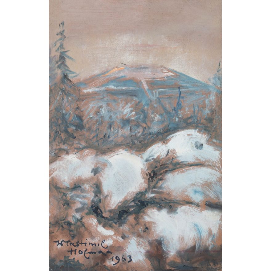 Wlastimil Hofman | Karkonosze – Szrenica, 1963 r.