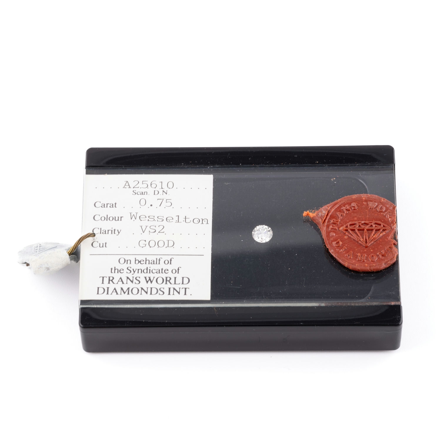 33 · 0.75 Carat H VS2 Round Diamond