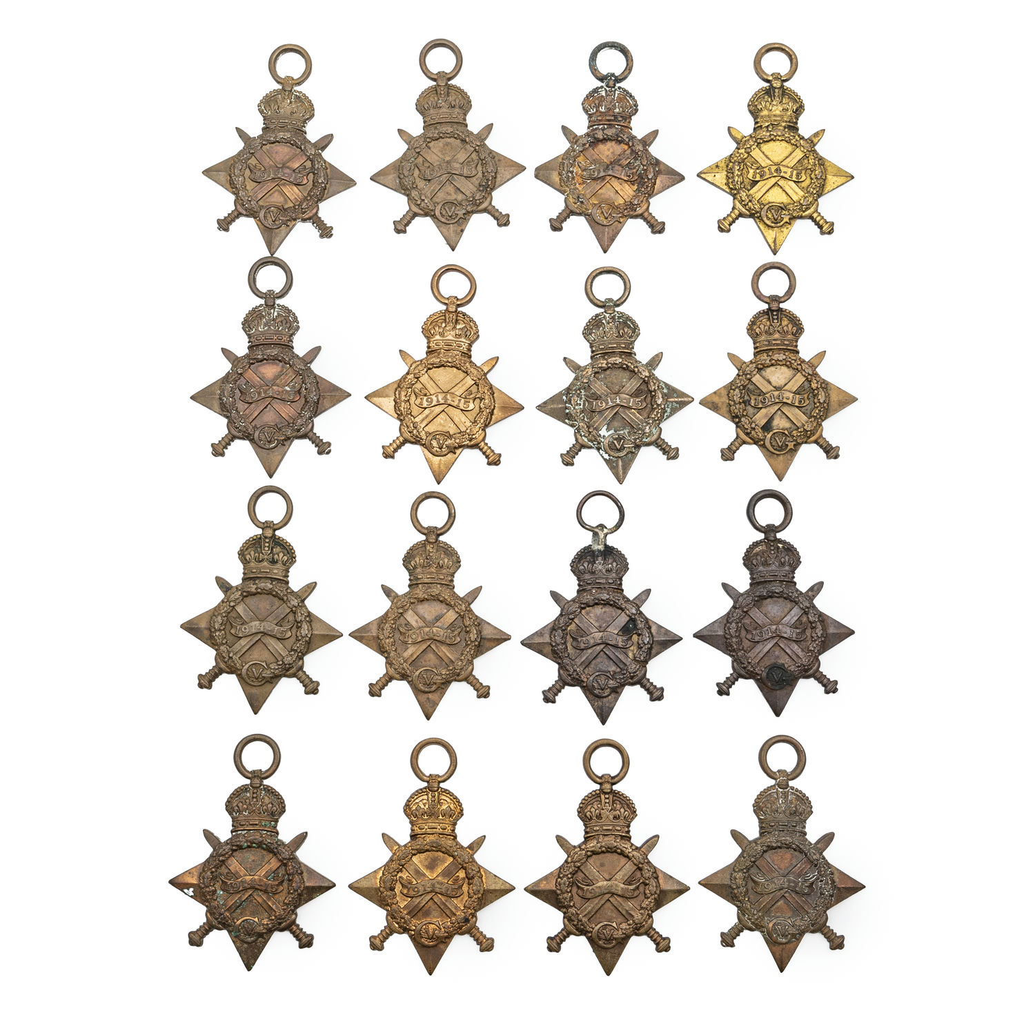 India, 1914-15 Star, WWI, F - aEF