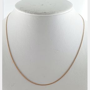 9CT YELLOW GOLD PLATED STERLING SILVER ANCHOR CHAIN - 51929/11325