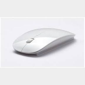 DW-Ultra Slim Wireless Mouse 2.4 GHz Nano Receiver (White) --51459/1385 B4 (S2)