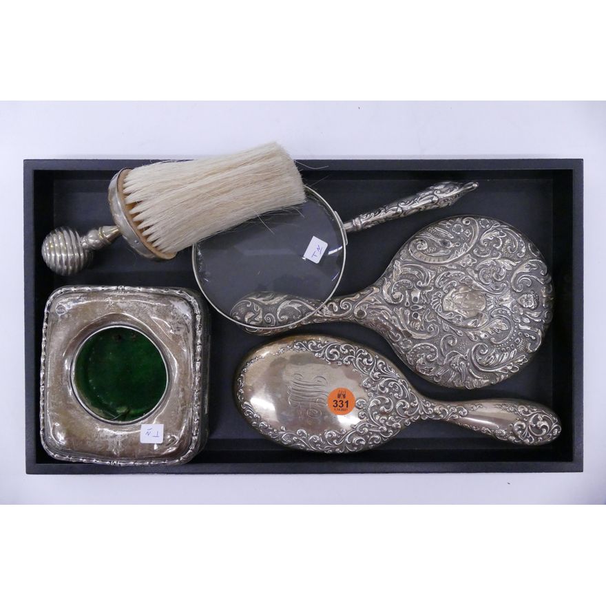 Tray Sterling Dresser Items