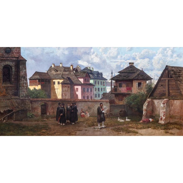 Józef Rapacki | Na krakowskim Kazimierzu, 1916 r.