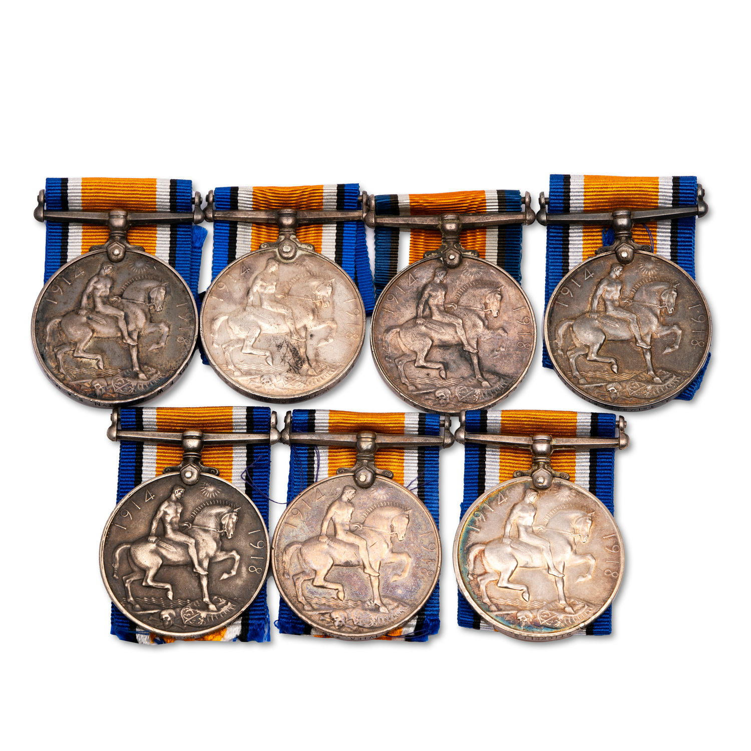 South Africa, British War Medal, WWI, VF - EF