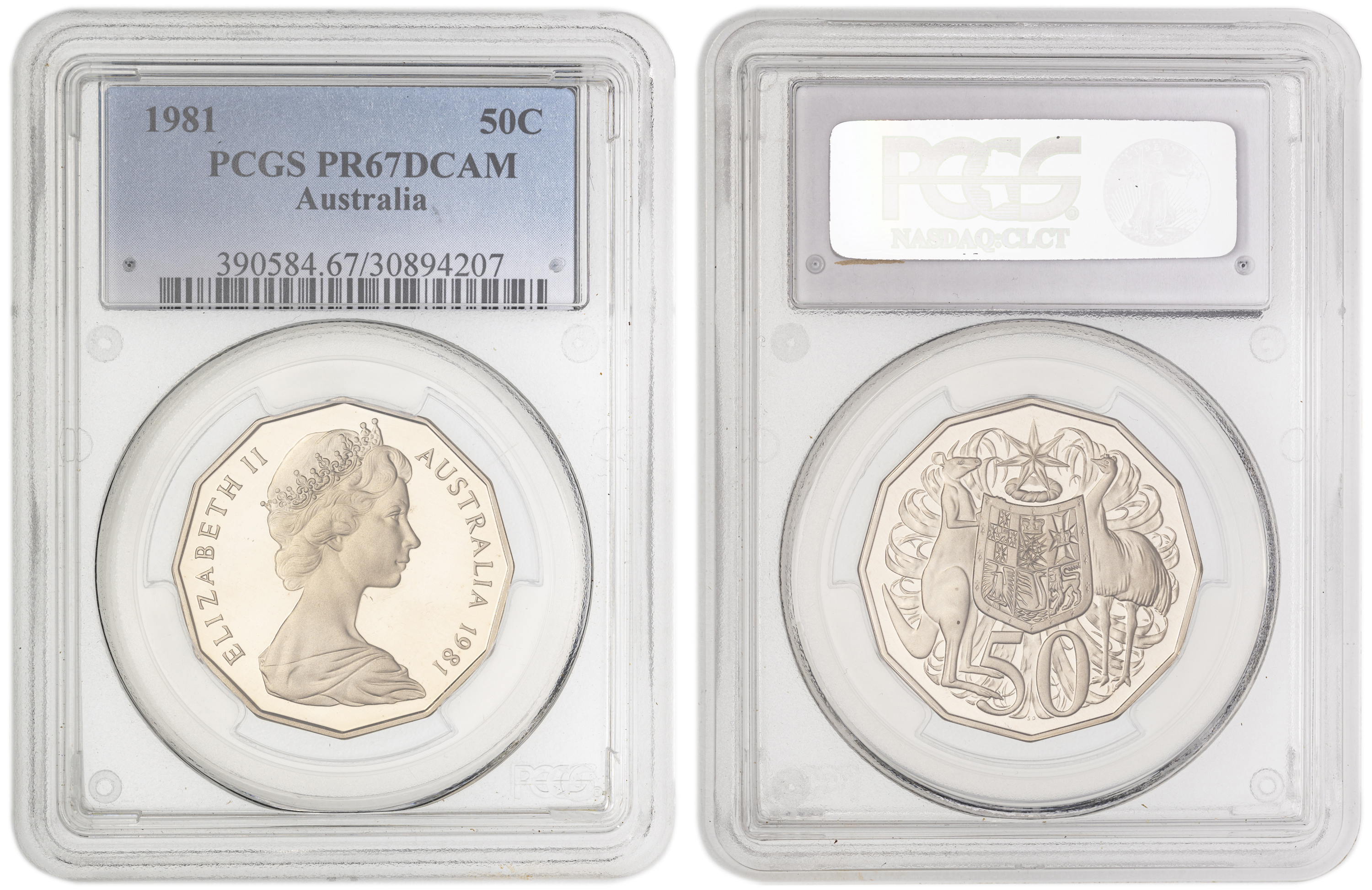 , Fifty Cent, 1981, PCGS PR67DCAM