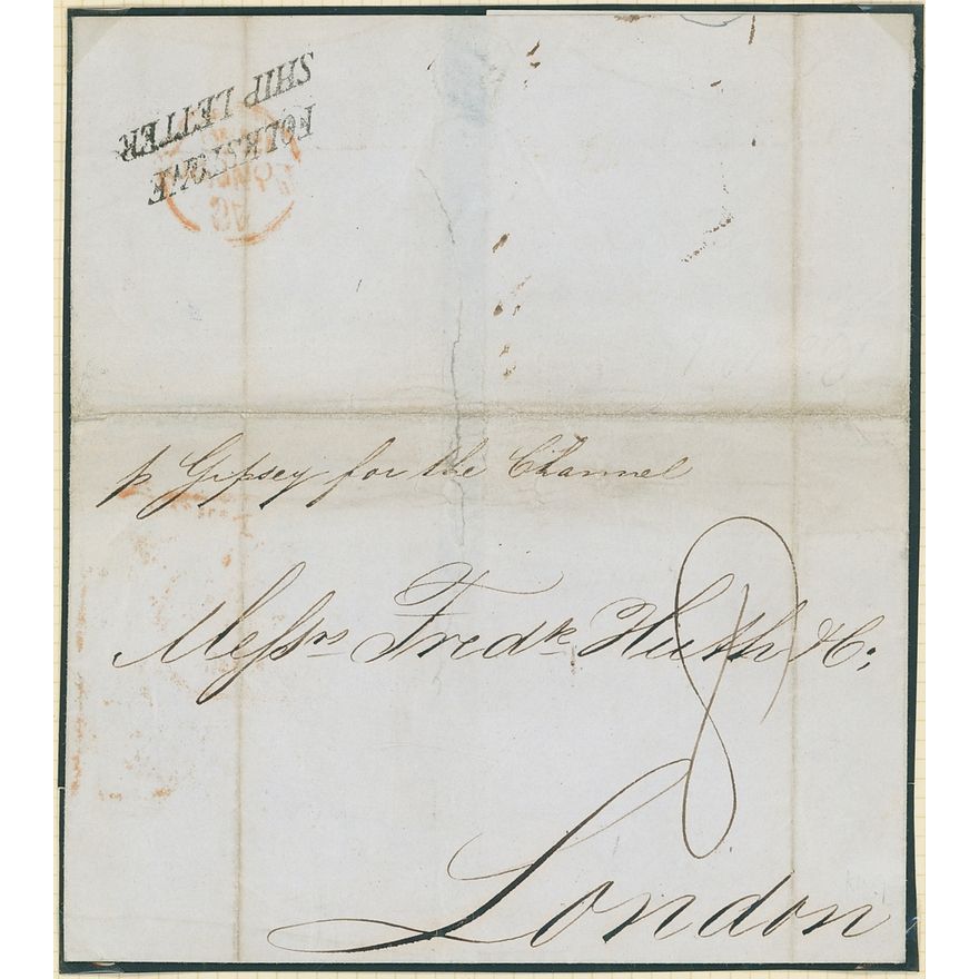 Great Britain Postal History 1820-1916, a selection of Kent Ship ...