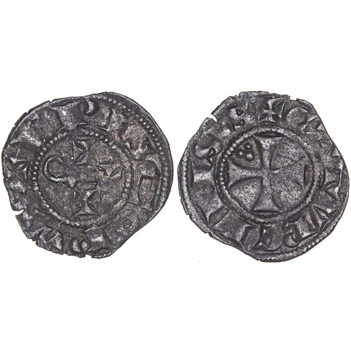 France, Bishopric of Cahors, Obol, 1311-23,  Fine