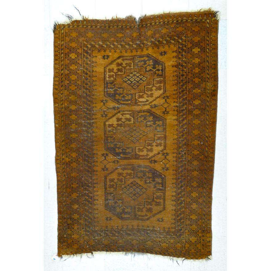 Afgan Elephant Foot Rug 5' x 3'8''