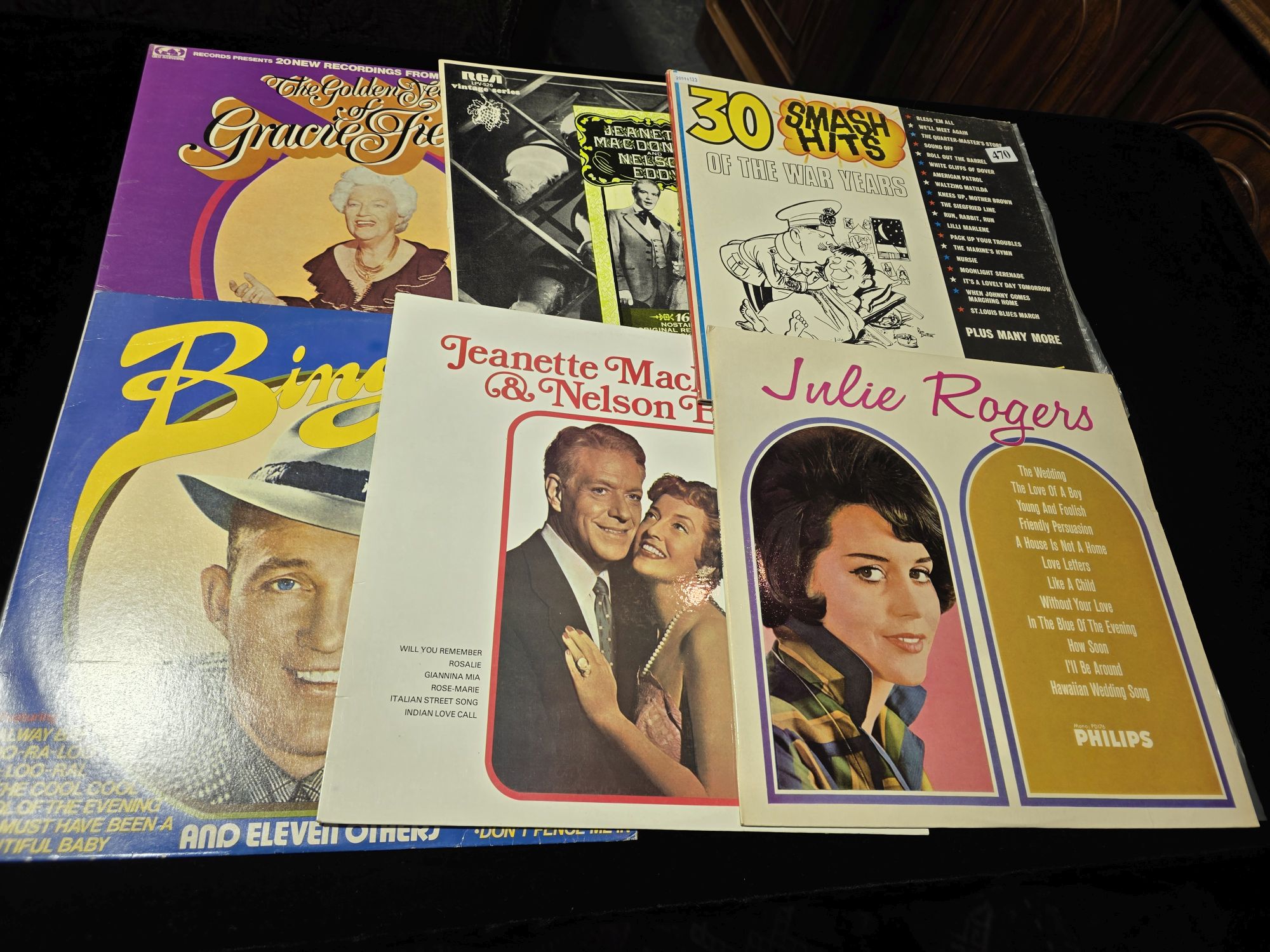 470 · ASSORTED VINYL RECORDS