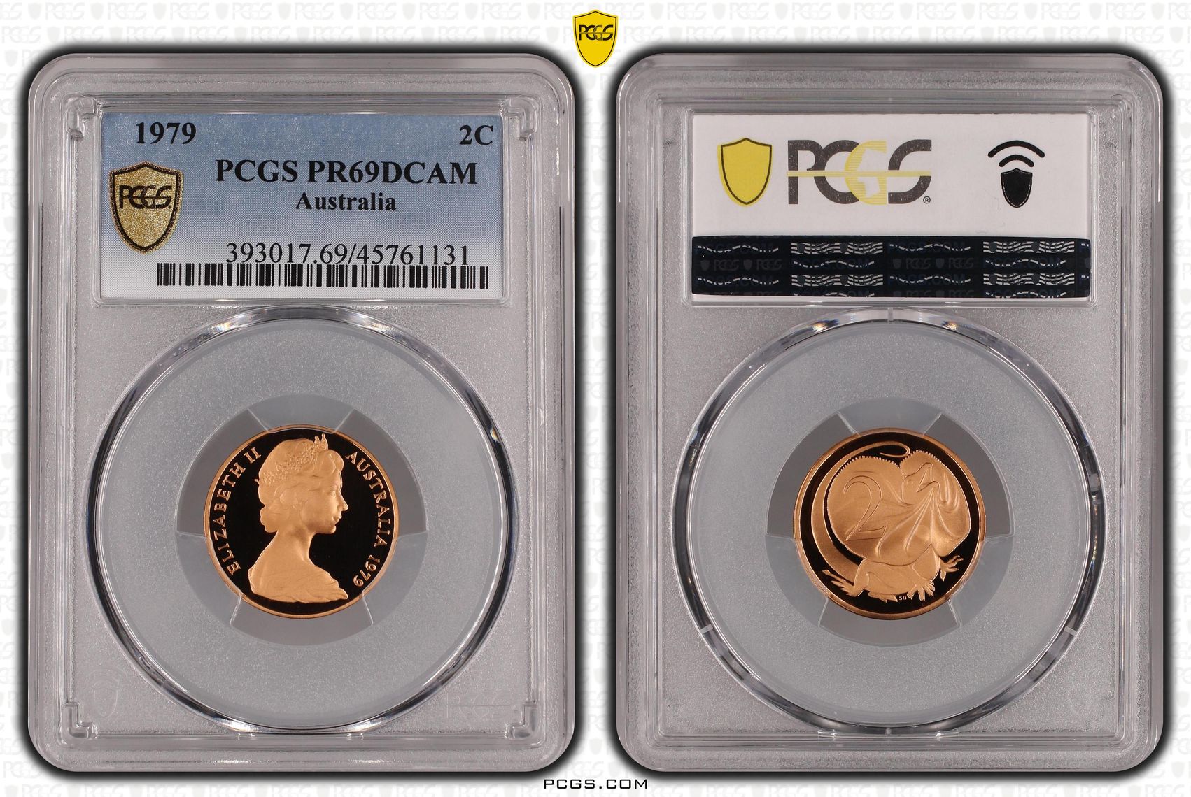 Two Cent, 1979, Pcgs Pr69dcam