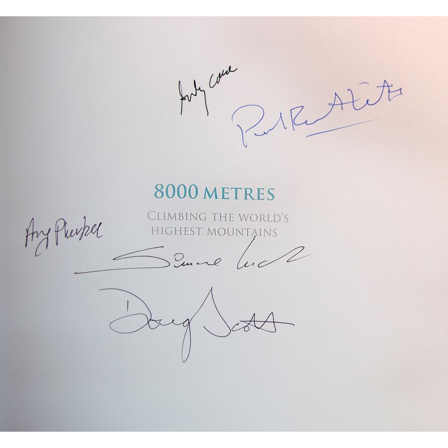 HINKES, ALAN [multiple signatures], 8,000 Metres