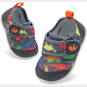 FEETCITY BABY FIRST WALKING SHOES BOYS GIRLS INFANT SNEAKERS CRIB SHOES BREATHABLE LIGHTWEIGHT SLIP ON SHOES SZ 143