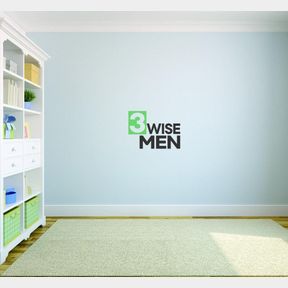 Design with Vinyl Moti 2436 2 Decal - Peel & Stick Wall Sticker : Wise Men Christmas Holiday Winter Color: As Seen Size 16 Inches x 24 Inche