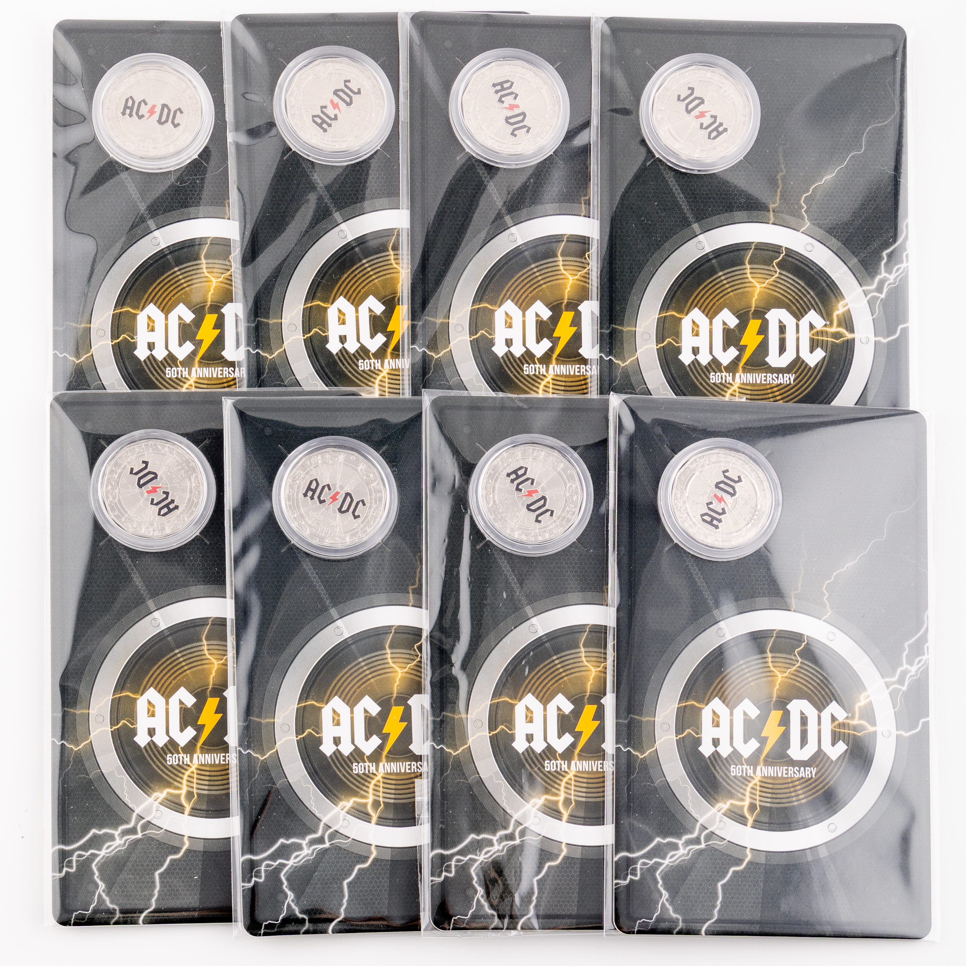 Elizabeth II, RAM - AC/DC 50th Anniversary , Fifty Cents, 2023, UNC