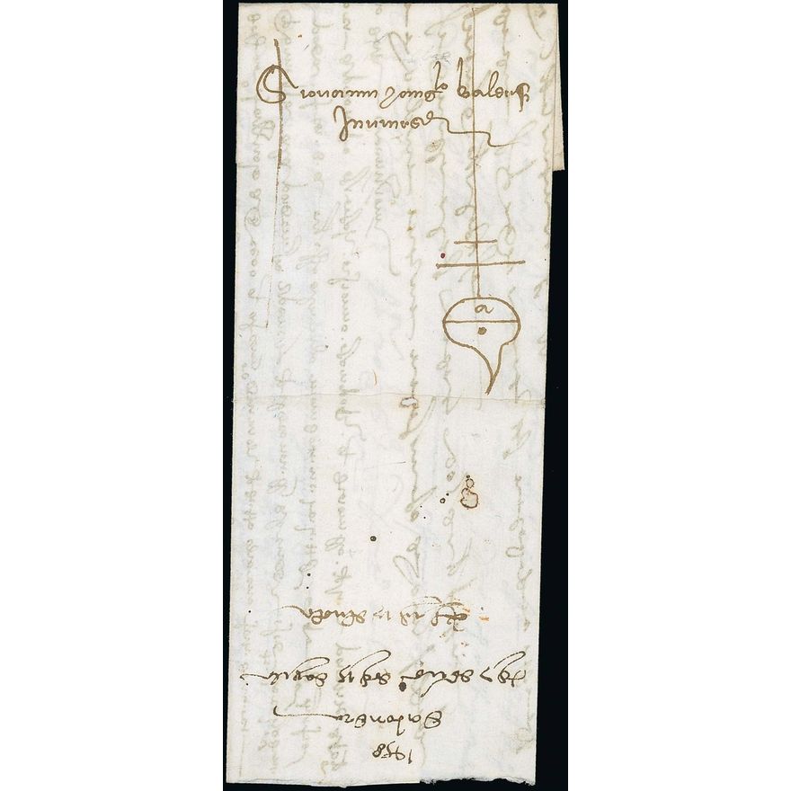 Great Britain Postal History Merchant Mail Three of the Earliest Known ...