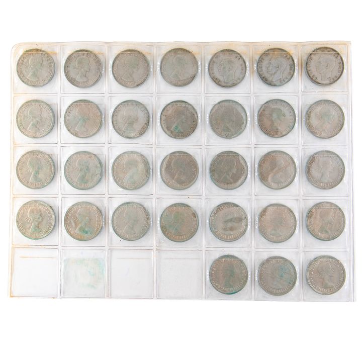 Great Britain, George VI - Elizabeth II, Shilling, 1950 - 1966,