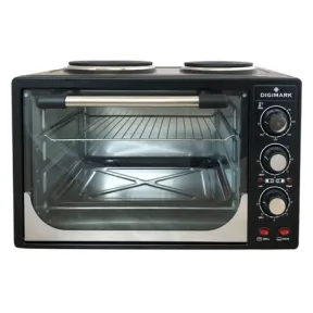 Digimark 3100W 32 Litre Electric Oven With 2 Solid Hot Plates 32 Litre Electric Oven |