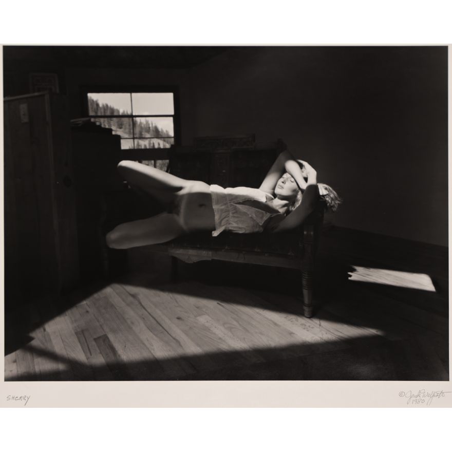 Jack Welpott ''Sherry'' 1980 Silver Gelatin Print