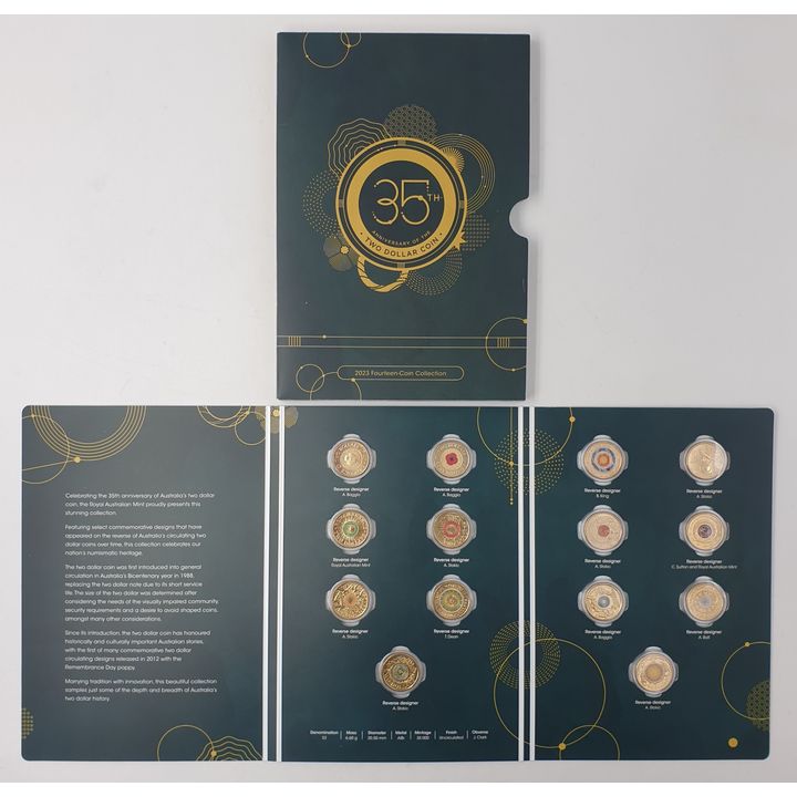 Ann. Of the $2 Coin Folder - 35th Ann.