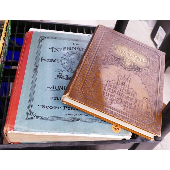 Vintage Stamp Album Etc