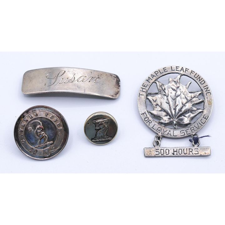 Box Maple Leaf Fund Sterling Medal etc.