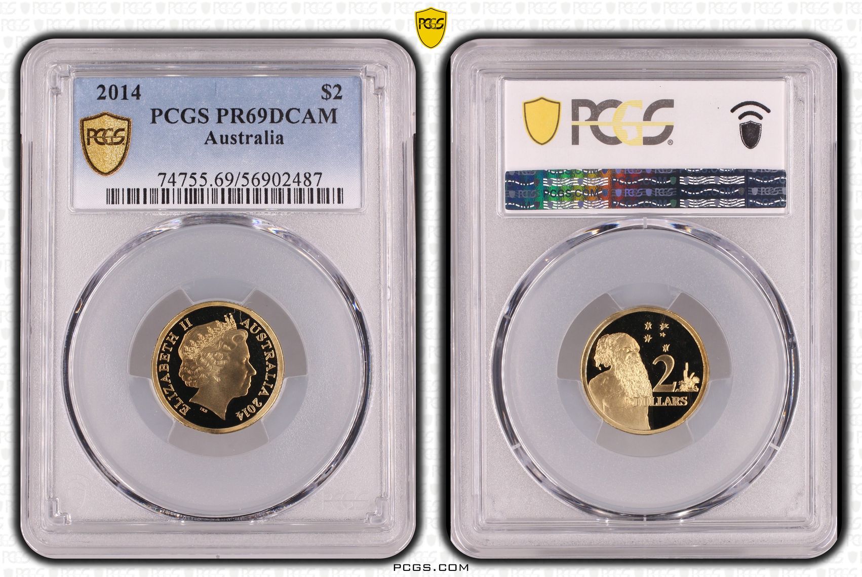 Two Dollar, 2014, PCGS PR69DCAM