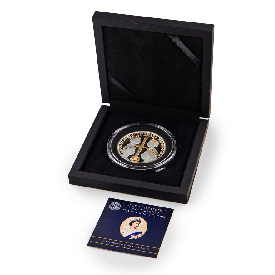 Tristan Da Cunha, Elizabeth II, The Bradford Mint, Double Crown, 2021,  FDC
