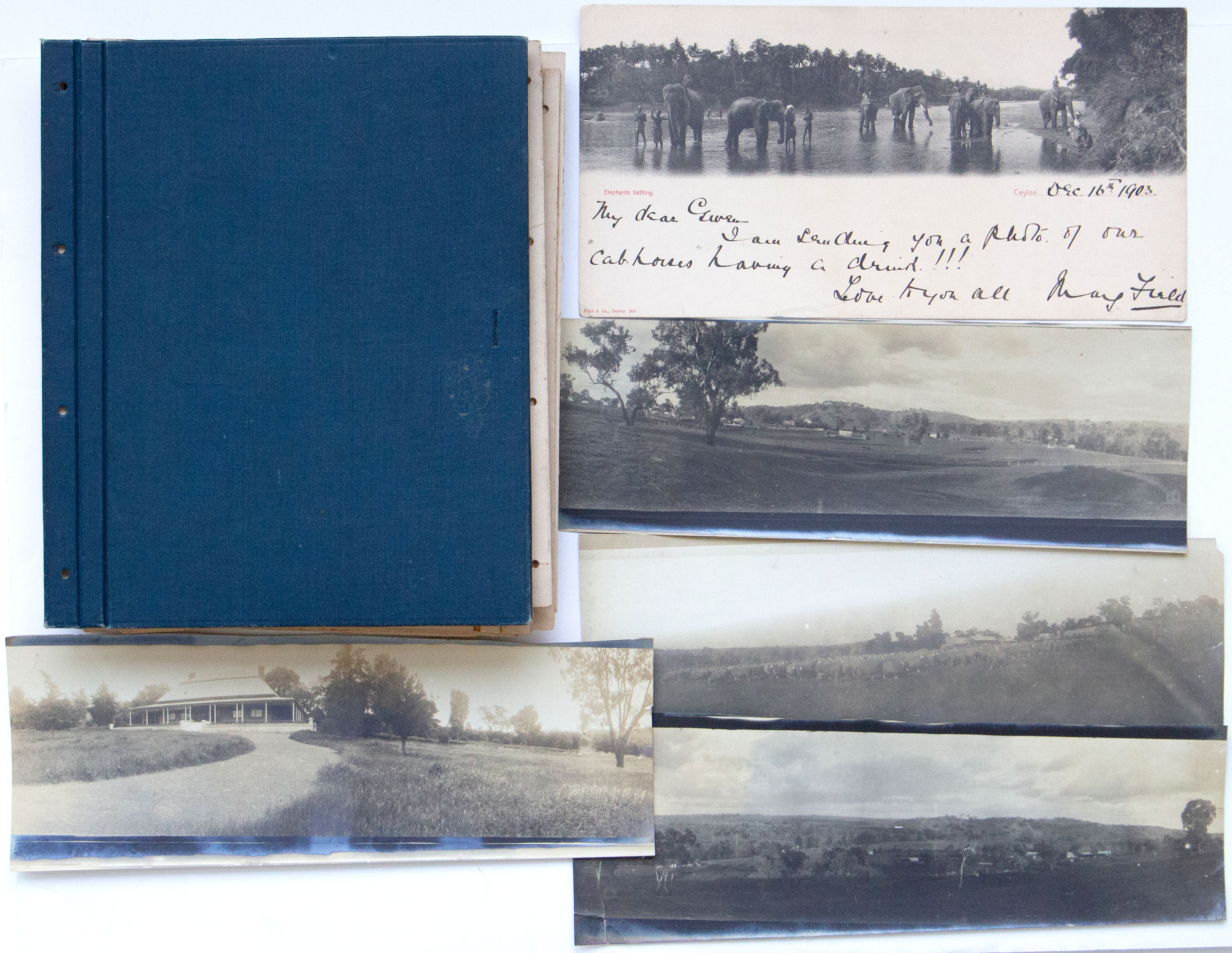 159 · Stradbroke Island, Queensland Interest, Sepia Photographs, c.1880s/90s, VGC
