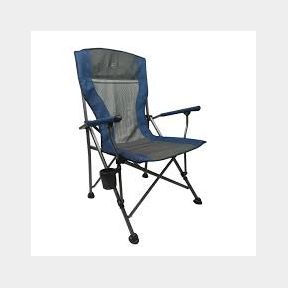 2 x Camping Chairs Folding Camping Chairs - Blue / Black - 8000.0 g 60.0 cm 2 Pack - | Bar 9902182364417 - 51745/4136 SN B1 (S3)