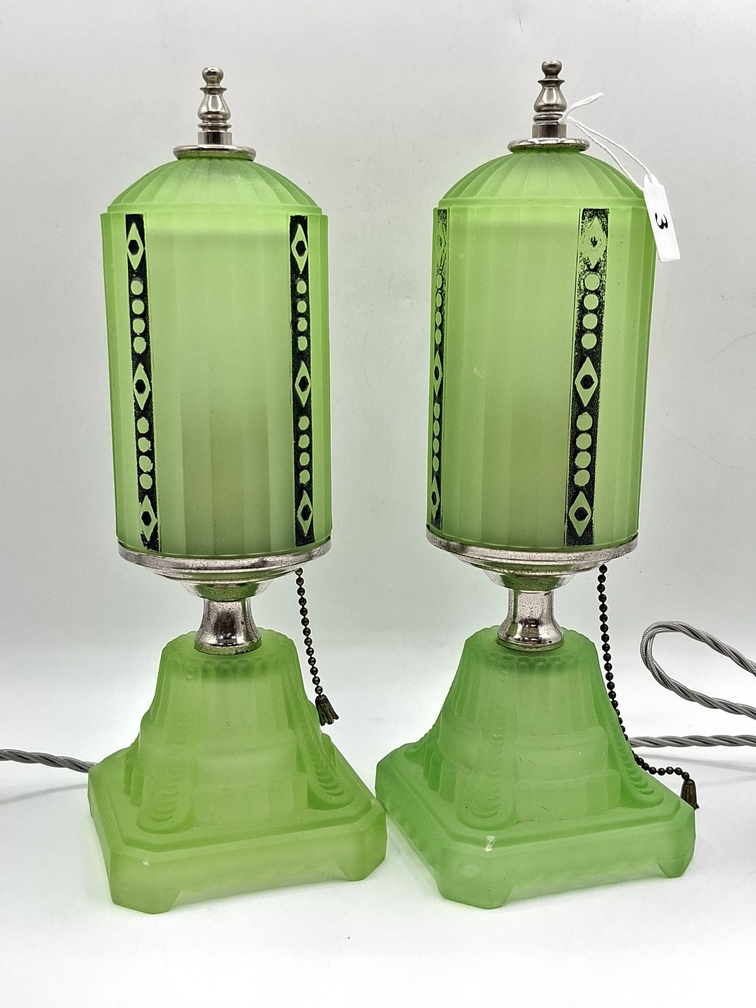 3 · ART DECO TABLE LAMPS